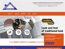 Tablet Screenshot of northwestroofingsupplies.co.uk